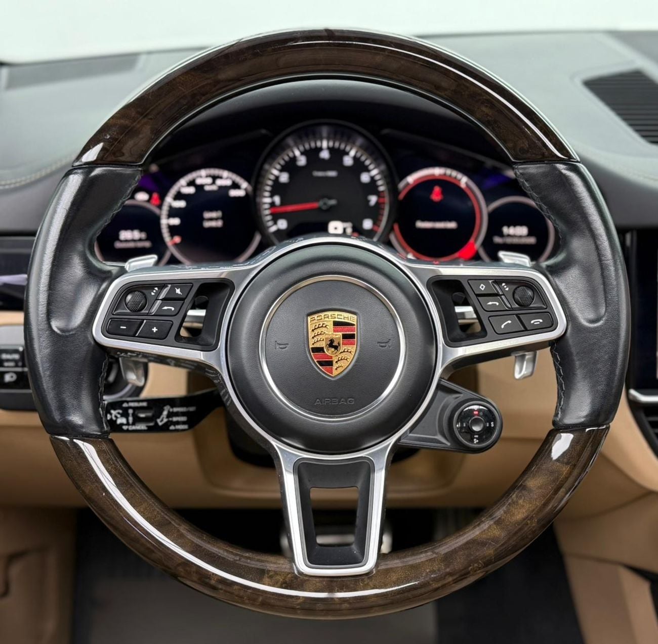 بورش كايان S 2.9L (440 HP) 2018 Porsche Cayenne S, Full Porsche Service History, Sport Chrono Package, Excellen