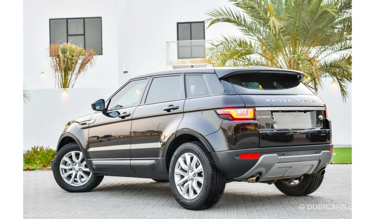 Land Rover Range Rover Evoque - Fully Agency Serviced - Agency Warranty Until 2021- AED 2330 Per Month - 0% DP