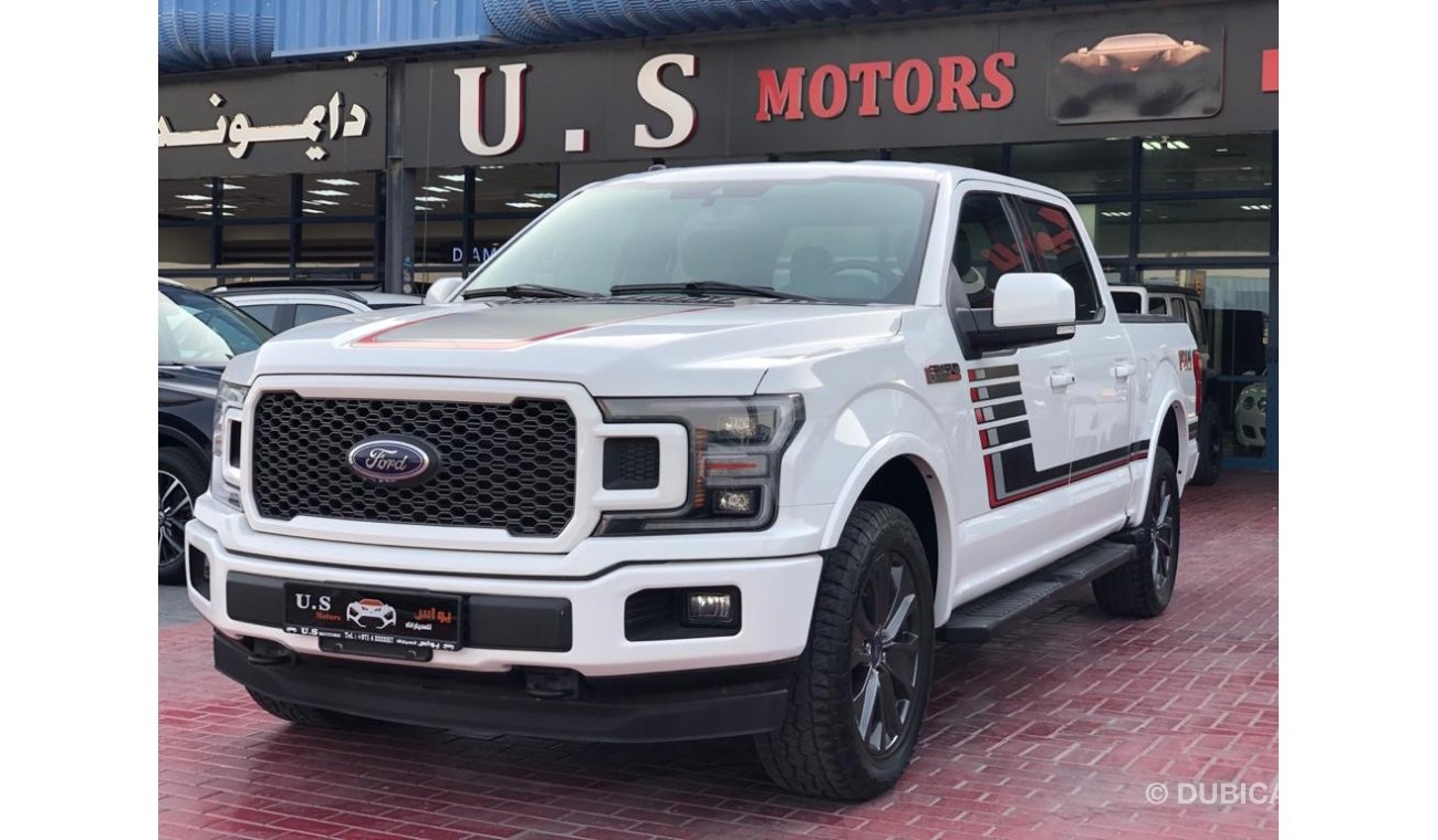 فورد F 150 LARIAT FX4 5.0 2018 GCC LOW MILEAGE FSH WITH AL TAYER WARRANTY IN MINT CONDITION AED 165,000  Posted