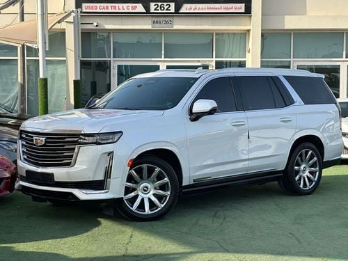كاديلاك إسكالاد PREMIUM LUXURY PLATINUM كاديلاك سكاليد 2022 فل ابشن صبغ وكاله تشييكات وكاله تحت الضمان