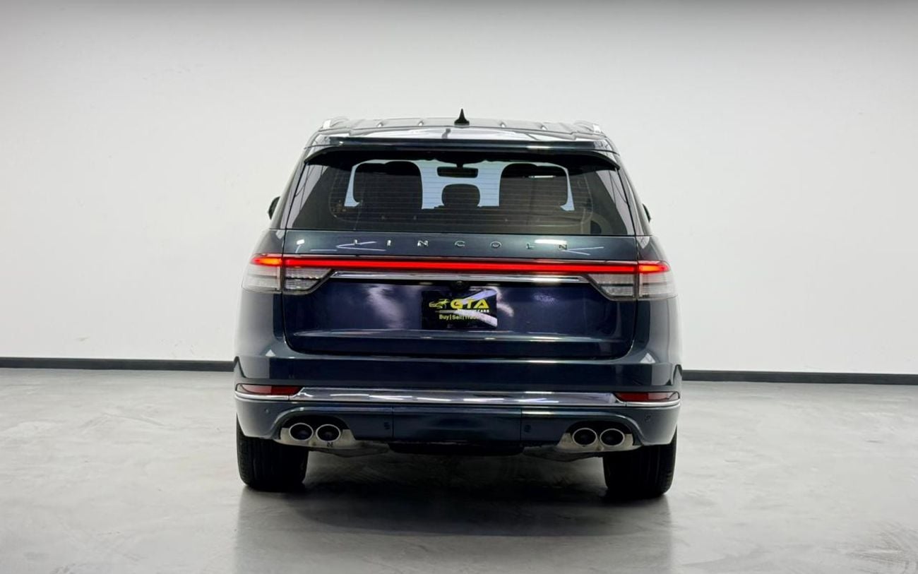 لينكولن أفياتور RESERVE 2021 Lincoln Aviator Reserve, 2026 Lincoln Warranty + Service Pack, Very Low Km, Fully Loaded, GCC