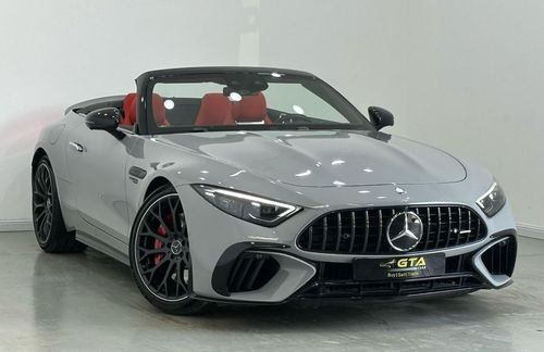 Mercedes-Benz SL 55 AMG Roadster 4Matic+ 2022 Mercedes-Benz SL 55 AMG, Agency Warranty & Service Pack 12/27, Full Agency Ser
