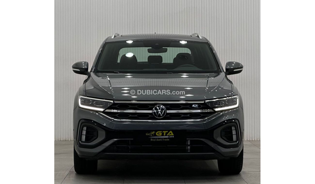 Volkswagen T ROC 2023 Volkswagen T-Roc R-Line, March 2026 VW Warranty, March 2027 VW Service Contract, Low Kms, GCC