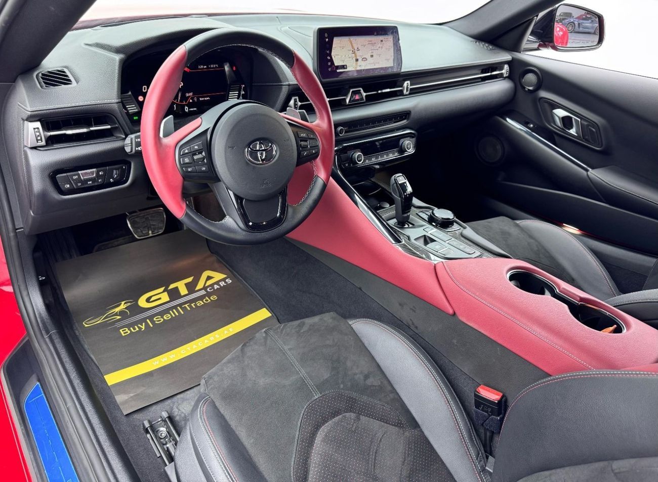 Toyota Supra GR 3.0L 2023 Toyota Supra GR, 2026 Toyota Warranty + Service Pack, Very Low Kms, GCC