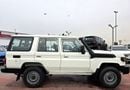 تويوتا لاند كروزر 70 Toyota Land Cruiser 76 4.2l M/T Diesel 4WD Whitout Def Lock , Fog light White Color 2025 Model