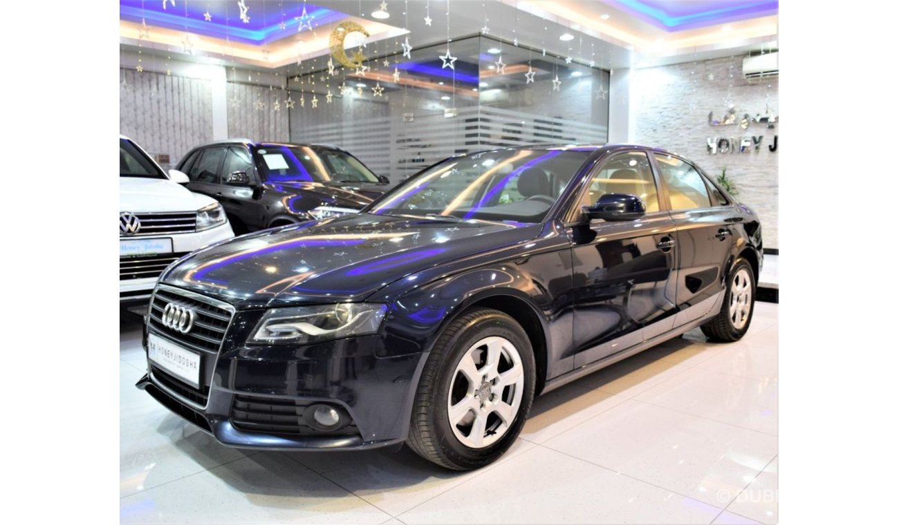 أودي A4 ORIGINAL PAINT ( صبغ وكاله ) Audi A4 1.8T 2011 Model!! in Dark Blue Color! GCC Specs