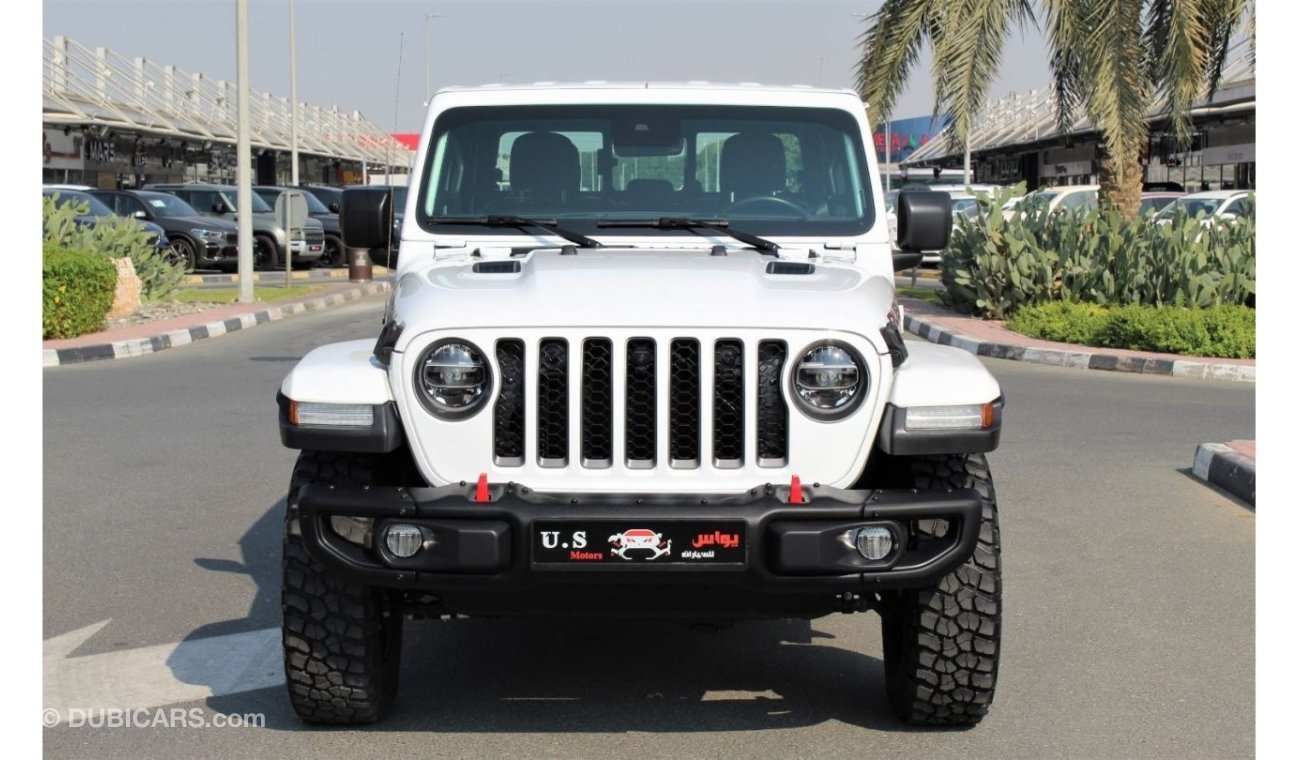 Jeep Gladiator Rubicon LAUNCH EDITION 2020 GCC WITH AGENCY WARRANTY LOW MILEAGE IN MINT CONDITION