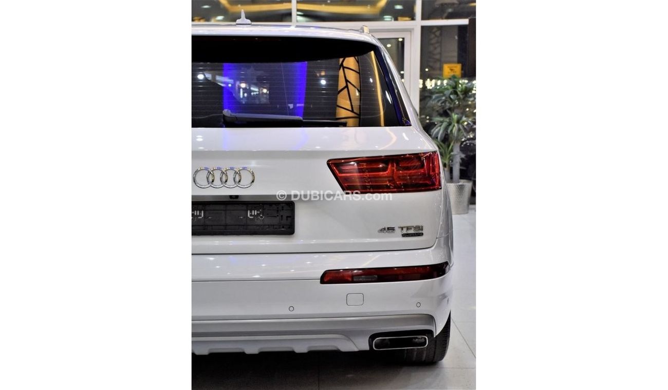 Audi Q7 EXCELLENT DEAL for our Audi Q7 ( 45TFSi Quattro ) 2016 Model / White Color GCC Specs