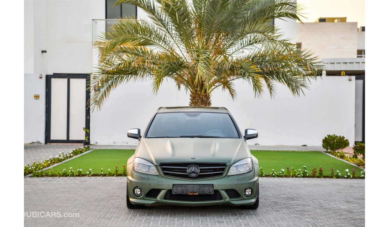 مرسيدس بنز C 63 AMG 6.3L V8 AMG