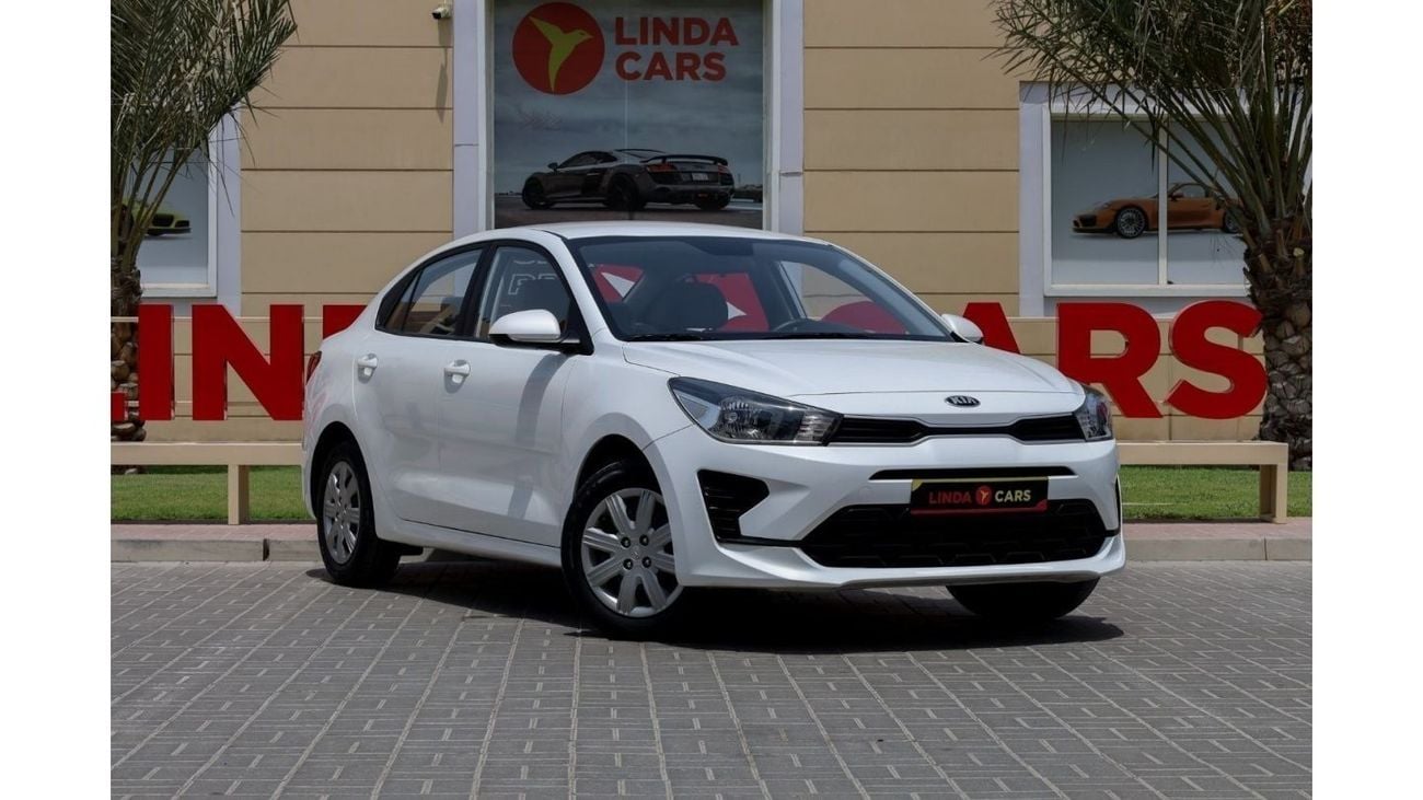 Kia Rio Kia Rio 2021 GCC under Agency Warranty with Flexible Down-Payment.
