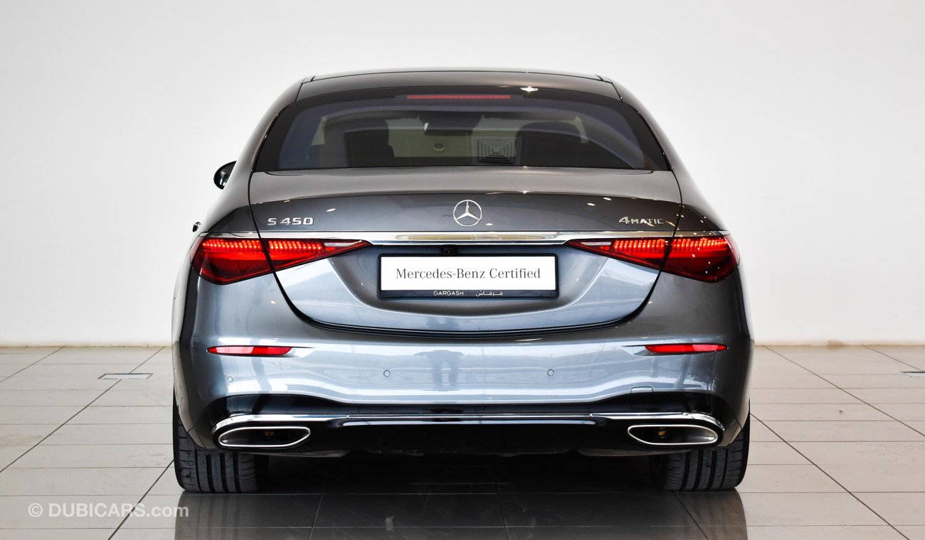 مرسيدس بنز S 450 4M SALOON / Reference: VSB **** Certified Pre-Owned