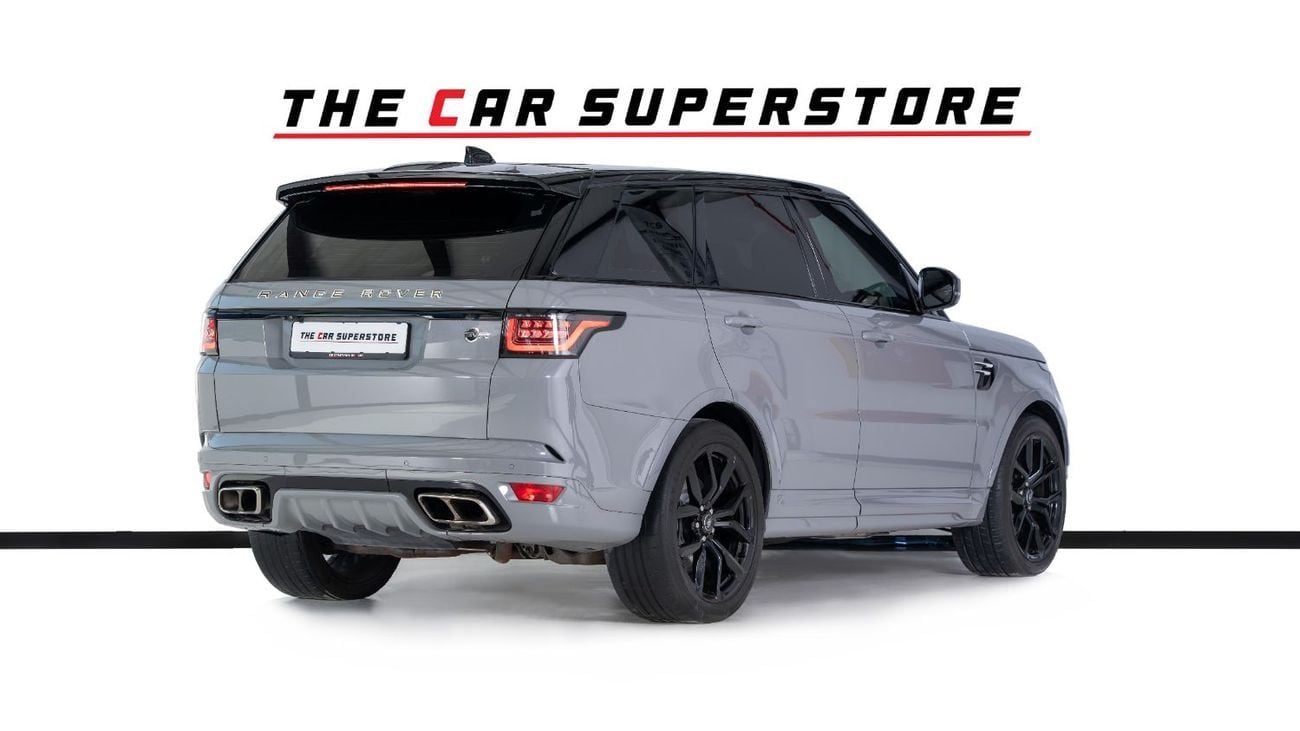 Land Rover Range Rover Sport SVR 5.0L (575 HP) AWD Range Rover Sport SVR Ultimate Edition-Bespoke Color-Black/Red Interior-Black 