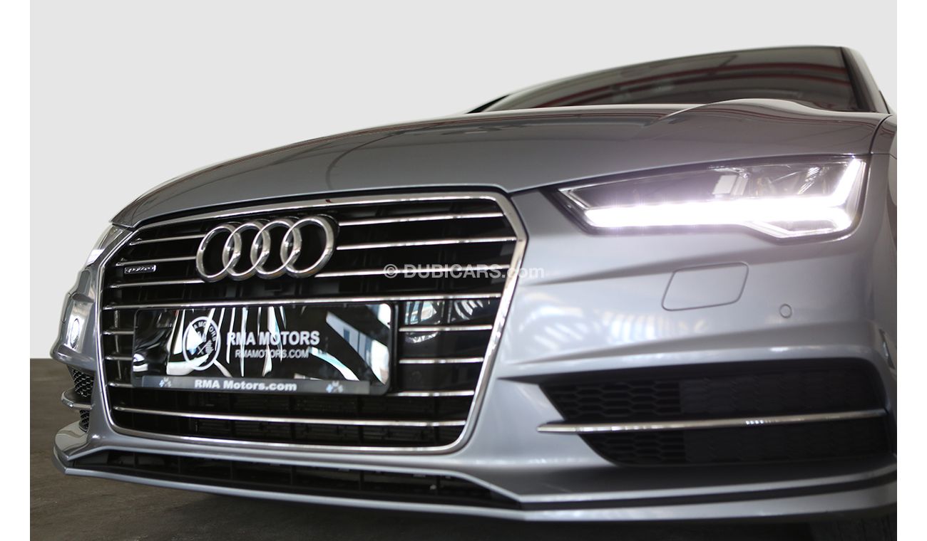 أودي A7 2016 Quattro 50 TFSI S-Line (Audi Unlimited km Warranty, )