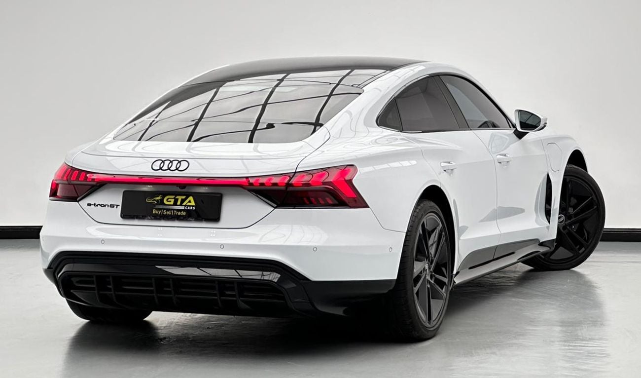 أودي إي ترون جي تي 2023 Audi E-Tron GT, 2029 Audi Warranty + 2027 Audi Service Contract, Audi Full Service History, GCC