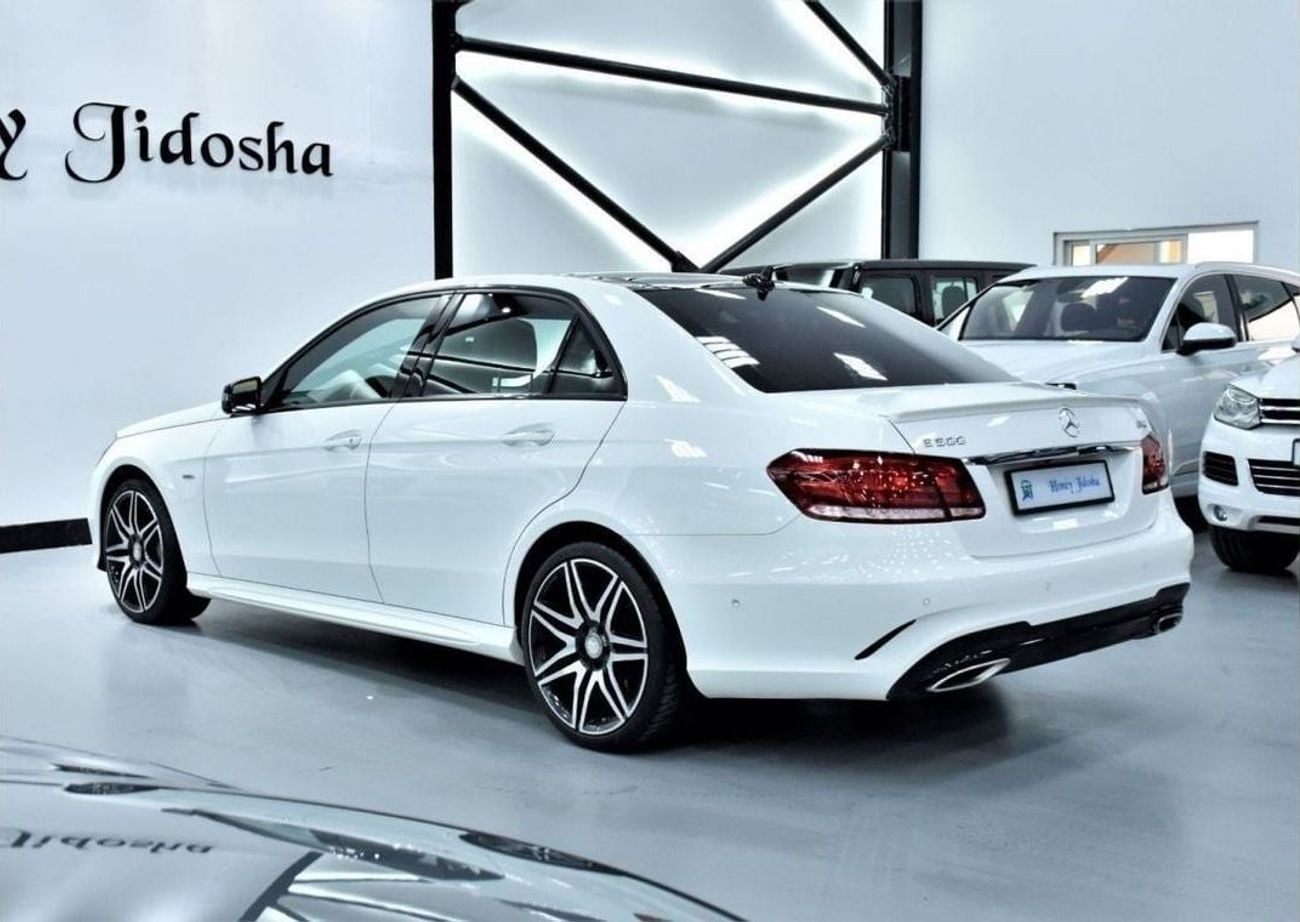 Mercedes Benz E500 STD EXCELLENT DEAL for our Mercedes Benz E500 ( 2016 Model ) in White Color GCC Specs