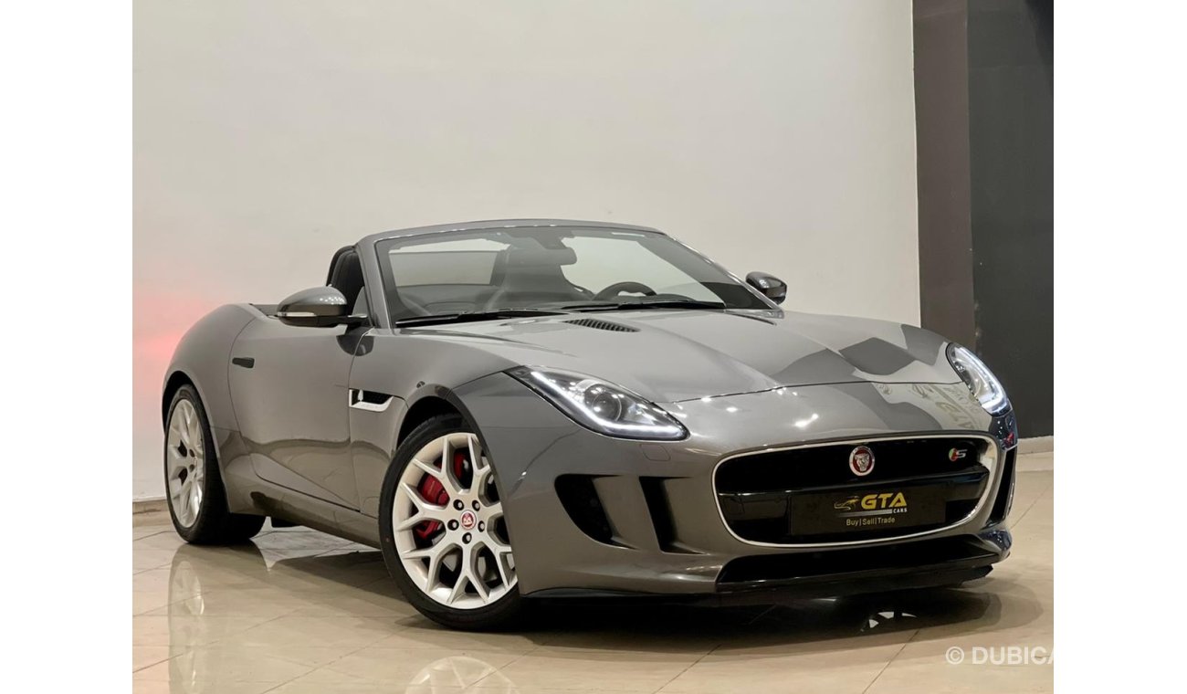 Jaguar F-Type 2017 Jaguar F-Type S, Jaguar Warranty-Service Contract-Service History, GCC