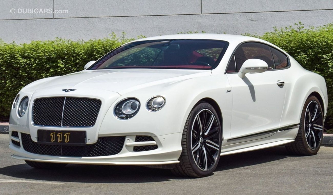 Bentley Continental GT Speed W12 / Warranty / GCC Specifications