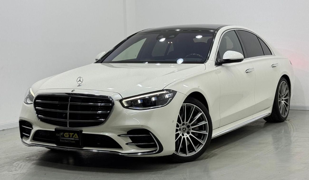 Mercedes Benz S 580 4MATIC Exclusive 4.0L 2021 Mercedes Benz S580 AMG 4MATIC, Warranty, Service History, Fully Loaded, V