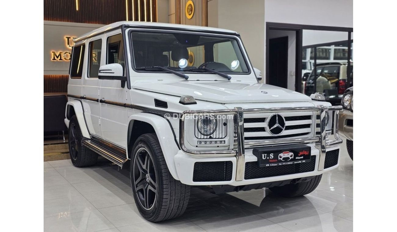 Mercedes-Benz G 500 4X4 MERCEDES G500 2016 GCC DRIVEN 36K ONLY WITH FULL AGENCY SERVICE IN BRAND NEW CONDITION