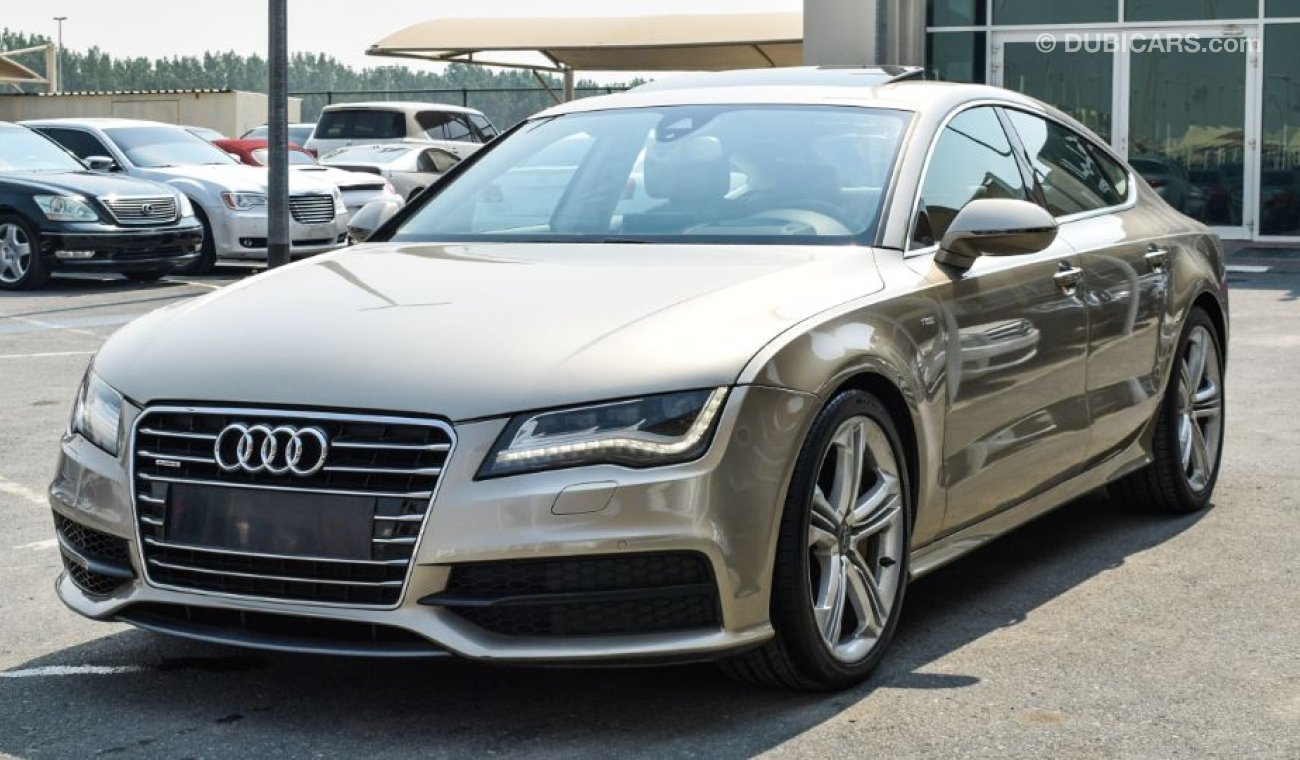 Audi A7 Audi A7 S_line 2012 Gcc Specefecation Very Clean Inside And Out Side Without Accedent No Paint Full