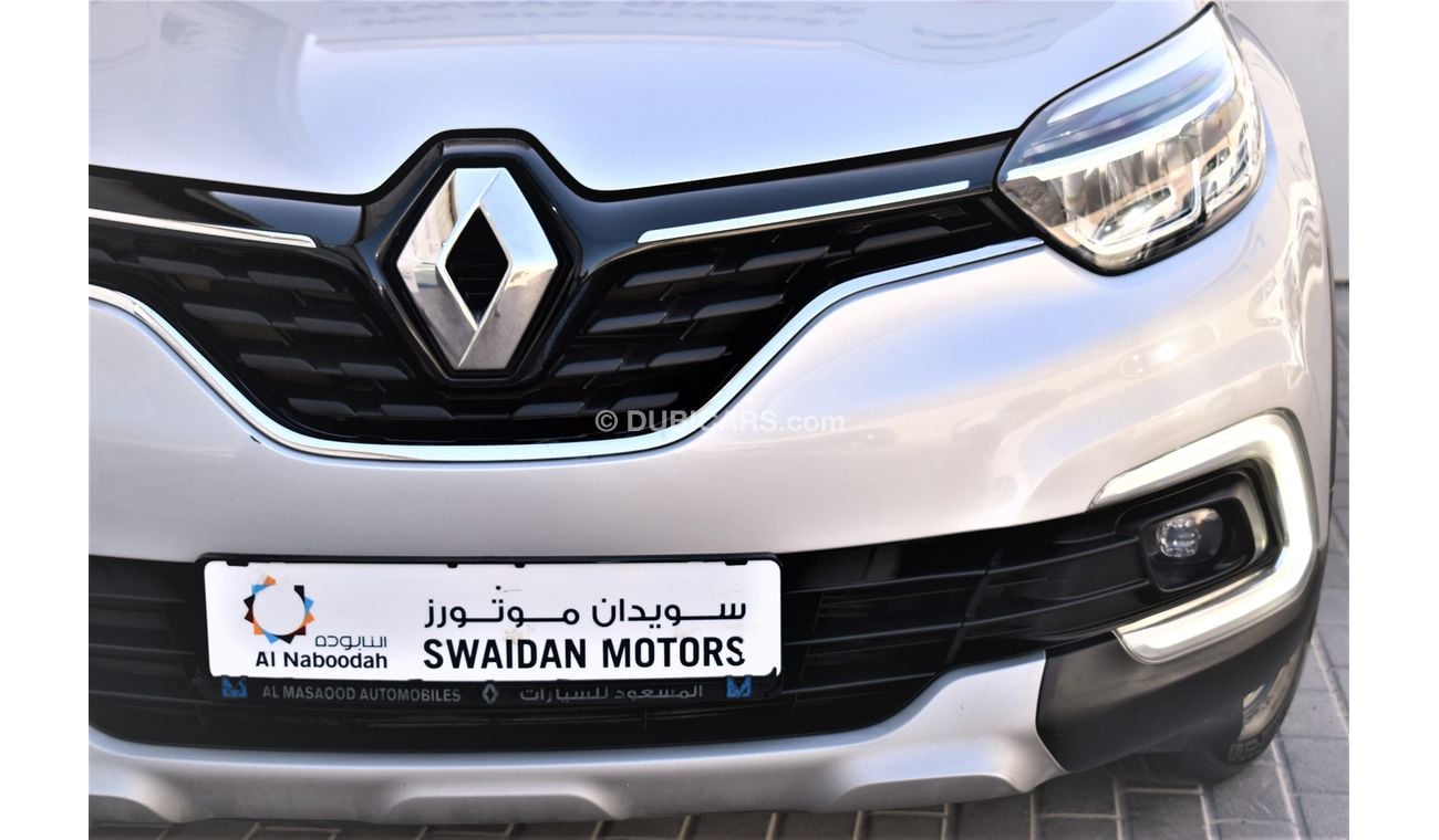 Renault Captur AED 919 PM | 1.6L LE GCC WARRANTY