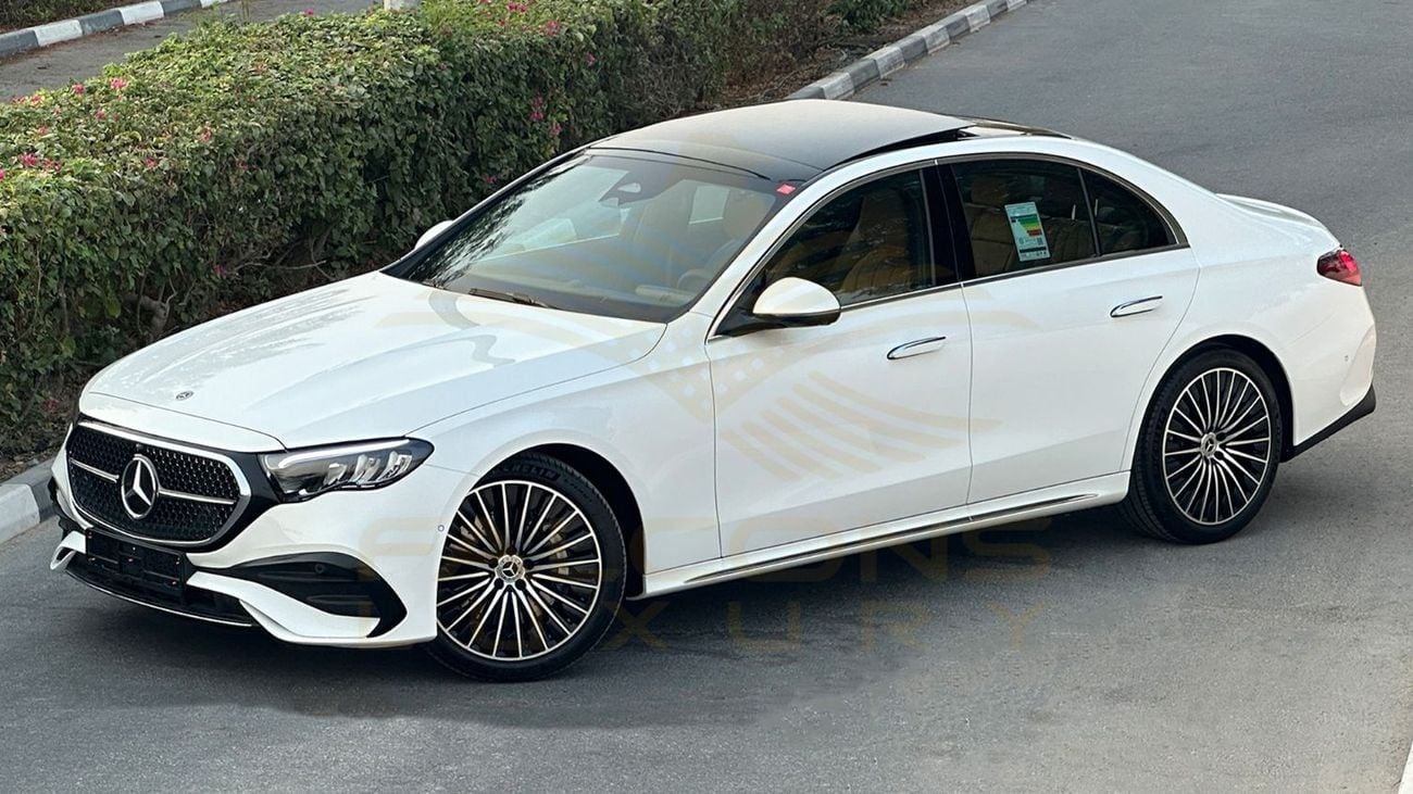 Mercedes-Benz E200 2.0L AMG 2026 GCC 5 Years Agency Warranty