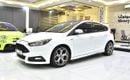 فورد فوكاس EXCELLENT DEAL for our Ford Focus ST ( 2017 Model ) in White Color GCC Specs