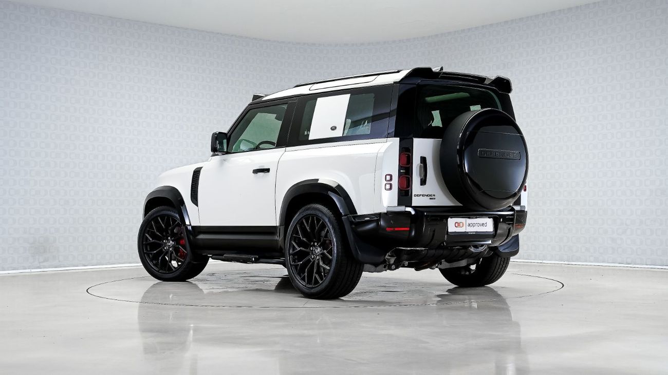لاند روفر ديفندر P400 90 X-Dynamic HSE 3.0L (5 Seater) | AED 4,429 PM | Warranty February 2027 | GCC