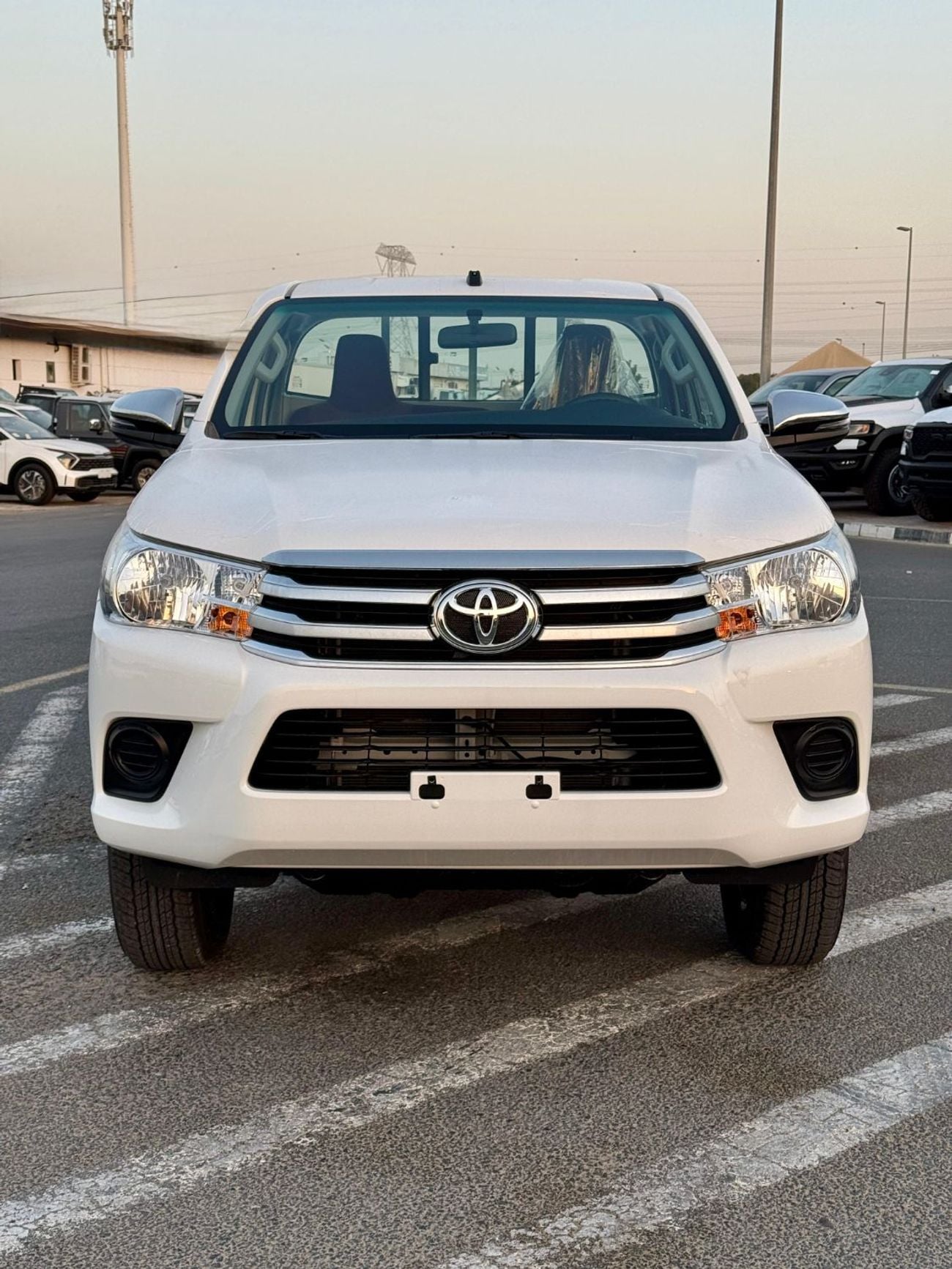 تويوتا هيلوكس TOYOTA HiLUX - SiNGLE CAB - 2.7 - (TGN126) 4WD - 2026 - WHiTE - PETROL