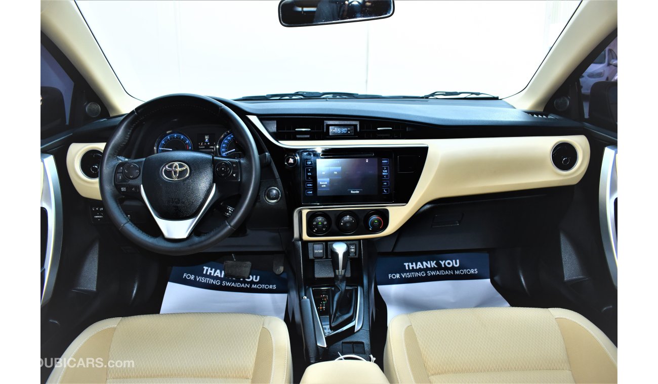 Toyota Corolla 1.6L SPORT 2018 GCC SPECS WITH DEALER WARRANTY