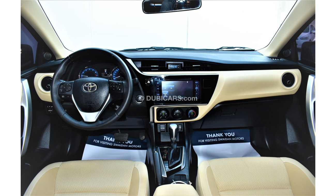تويوتا كورولا 1.6L SPORT 2018 GCC SPECS WITH DEALER WARRANTY