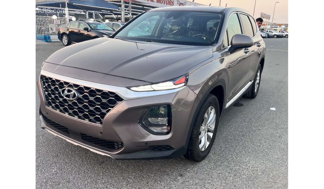 هيونداي سانتا في For sale, a 2019 Santa Fe, customs papers, agency condition, radar and blind spot