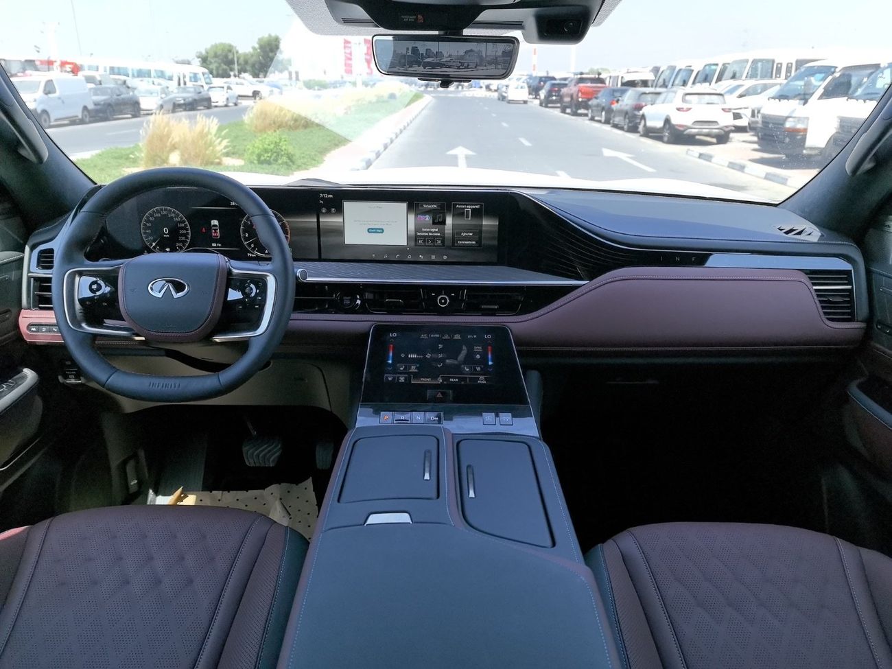 Infiniti QX80 Autograph Captain Chairs 3.5L 2025 INFINITY QX80 3.5L AUTOGRAPH FULL OPTION