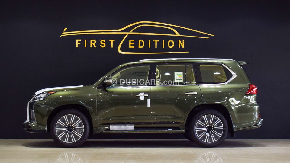 Lexus LX 570 GREEN Super Sport 2021 GCC for sale: AED 399,000. Green, 2021