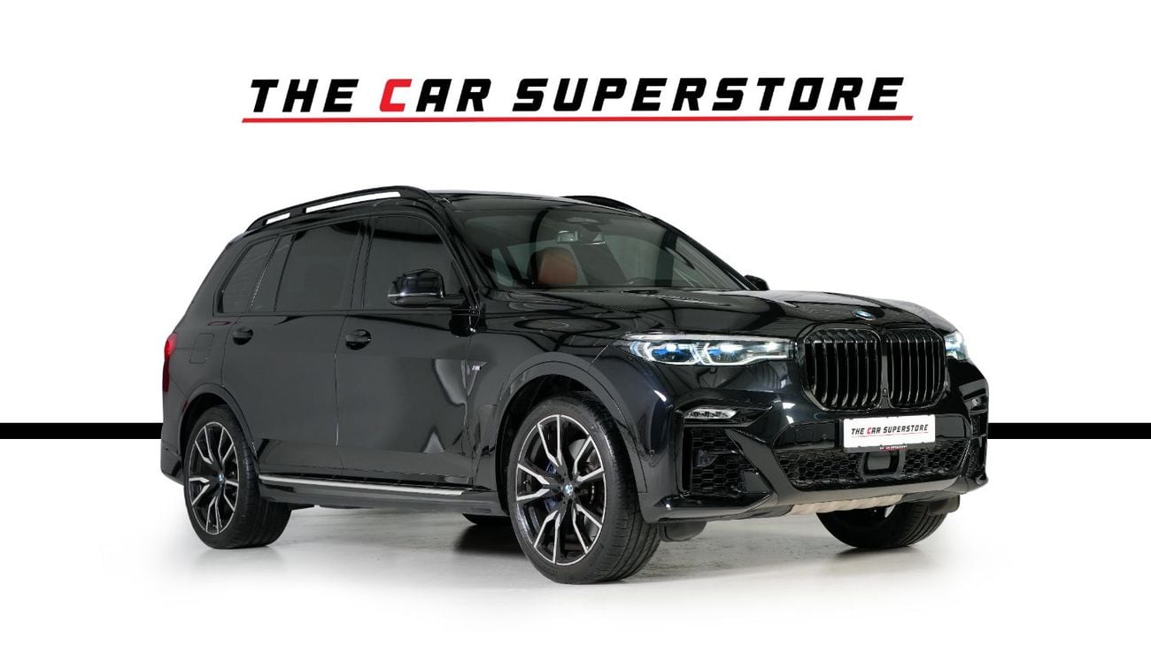 BMW X7 40i M Sport Pure 3.0L (335 HP) GCC-BMW Warranty Until 27/11/2026-7 Seats