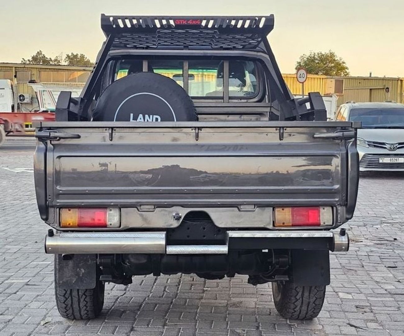 Toyota Land Cruiser Pick Up RHD Single Cabin Off-Road Heavy-duty Utility Pickup Truck 1VD-FTV 4.5L V8 Diesel Engine Manual Gear