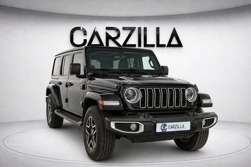 Jeep Wrangler Unlimited Sahara 2.0L A/T 3,133 AED / Monthly Jeep Wrangler Sahara Unlimited 2024 l GCC l Full Optio