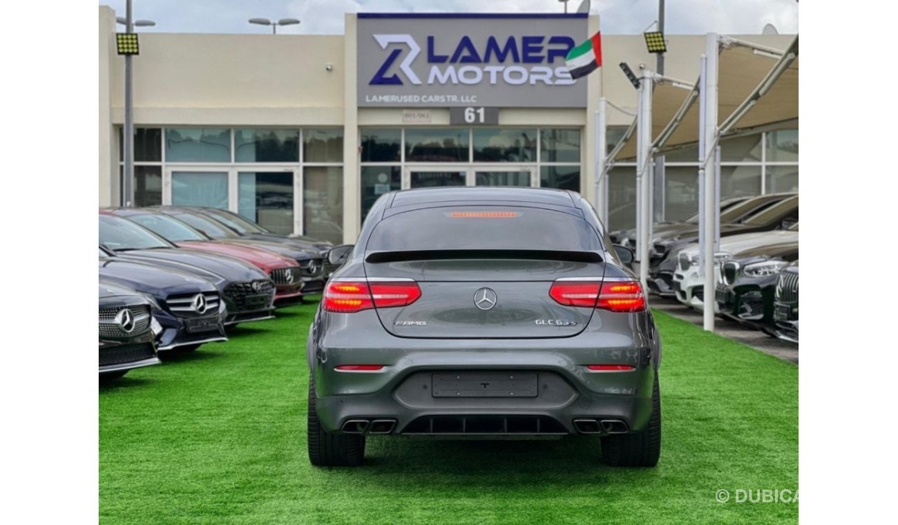 مرسيدس بنز GLC 63 AMG 3200 Monthly payments / GLC63s / GCC / UNDER WARRANTY / SINGLE OWNER / LOW MILAGE