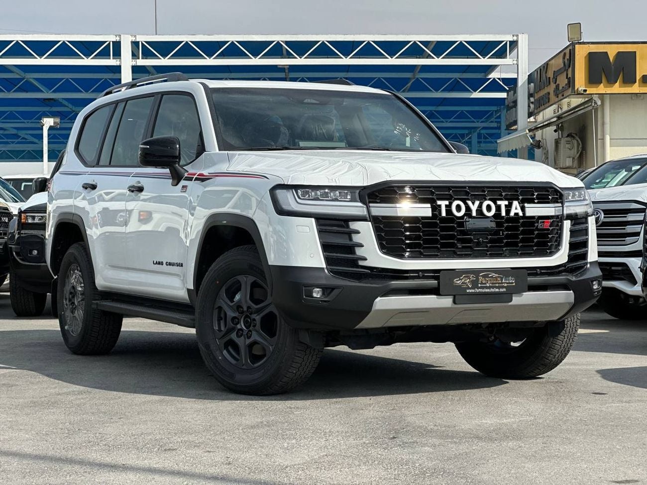 تويوتا لاند كروزر GR SPORT GR-S 3.5 لتر PTR أوتوماتيك // 2026 // كاملة المواصفات مع رادار، كاميرا 360 درجة، إطارات للط