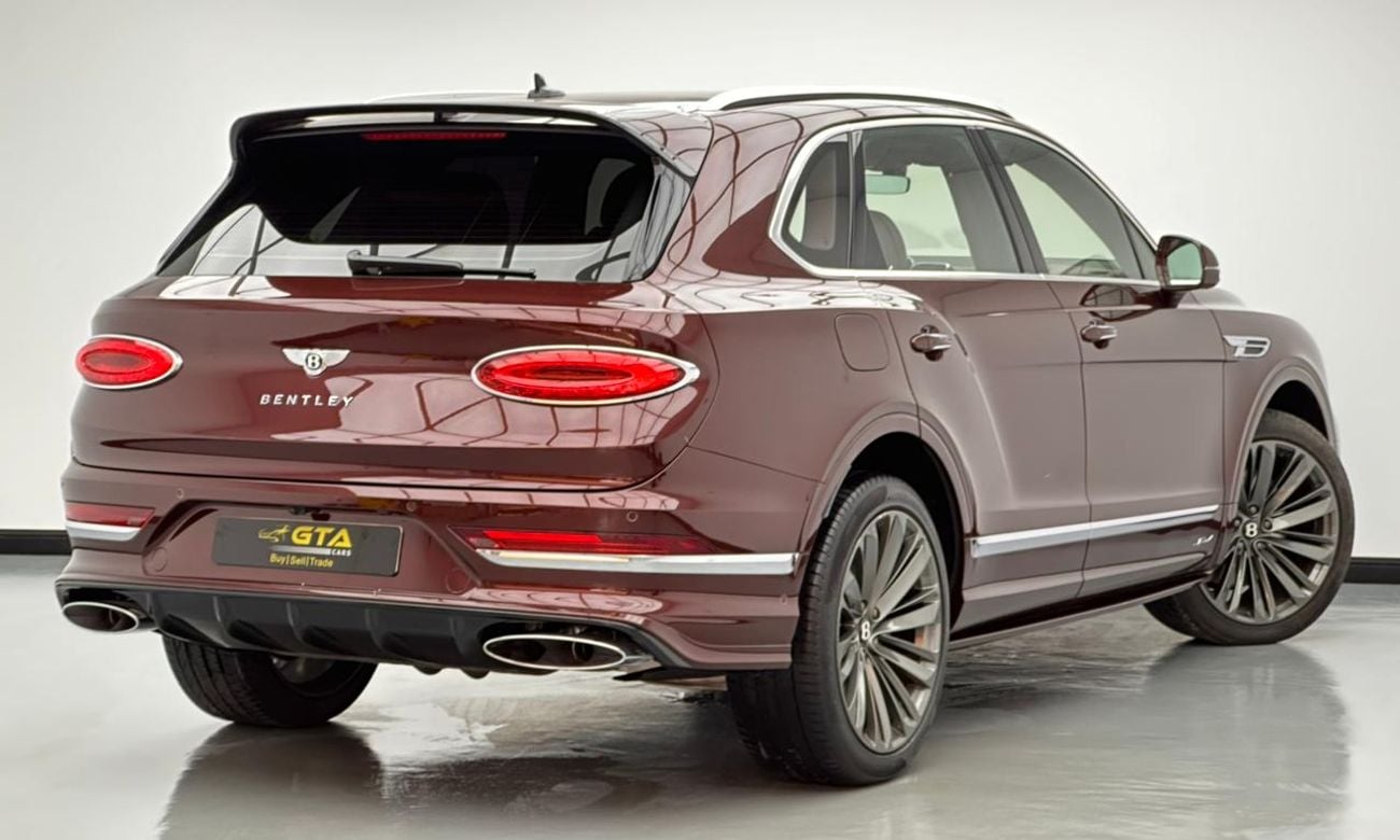 Bentley Bentayga 2021 Bentley Bentayga W12 Speed, 05/2027 Warranty, 09/2027 Service Contract, FSH, GCC