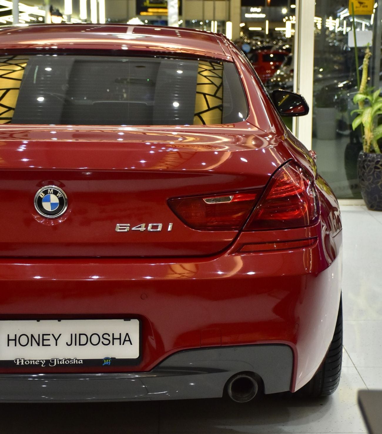 بي أم دبليو 640i EXCELLENT DEAL for our BMW 640i GranCoupe M-Kit ( 2016 Model ) in Red Color GCC Specs