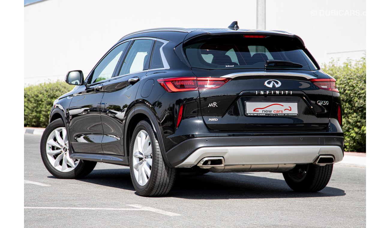 Infiniti QX50 GCC - ASSIST AND FACILITY IN DOWN PAYMENT - 2725 AED/MONTHLY - UNDER DEALER WARRANTY