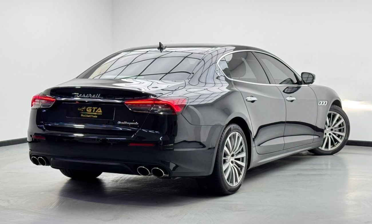 مازيراتي كواتروبورتي STD 2021 Maserati Quattroporte, 2026 Maserati Warranty, Full Maserati Service History, GCC