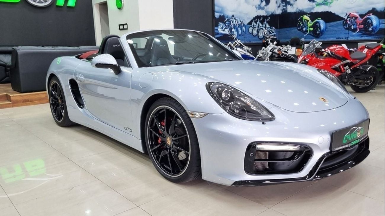 Porsche 718 Boxster PORSCHE BOXSTER GTS 2015 GCC IN IMMACULATE CONDITION WITH ONLY 70K KM FOR 165K AED