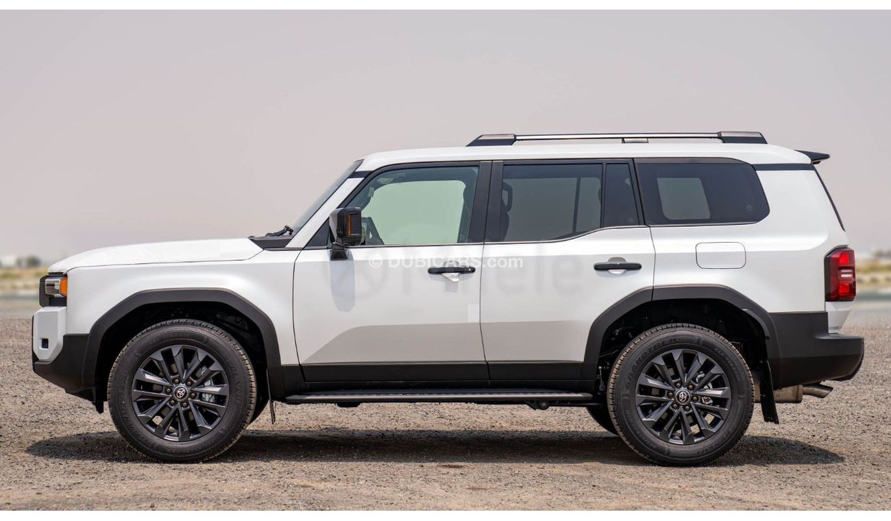 New Toyota Prado 250 WX+ LUXURY 2.4L PETROL WHITE NEW SHAPE (EXPORT