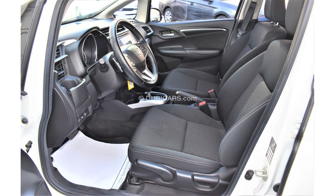 Honda Jazz 1.5L EX 2018 GCC SPECS DEALER WARRANTY