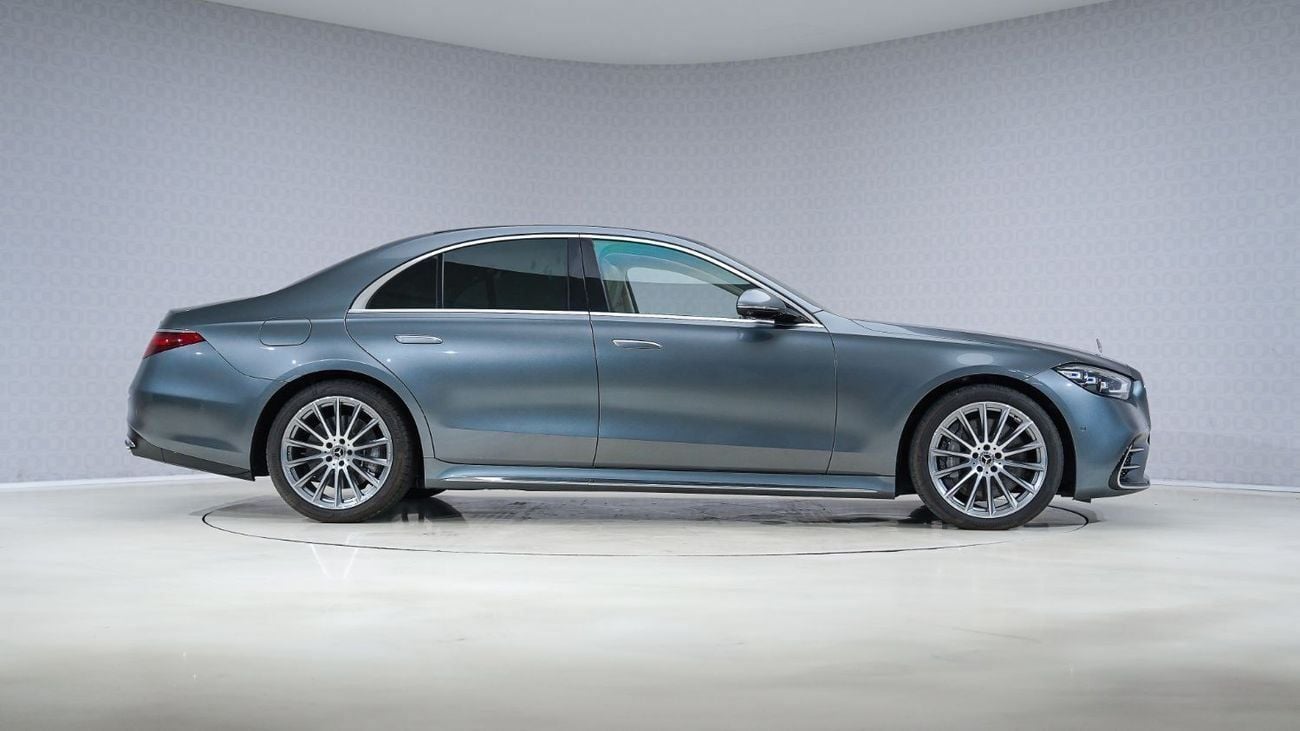 مرسيدس بنز S 500 Special Offer | AED 5,250 PM | Warranty Service Pack 2027, Super Low KM | S 500 AMG Line