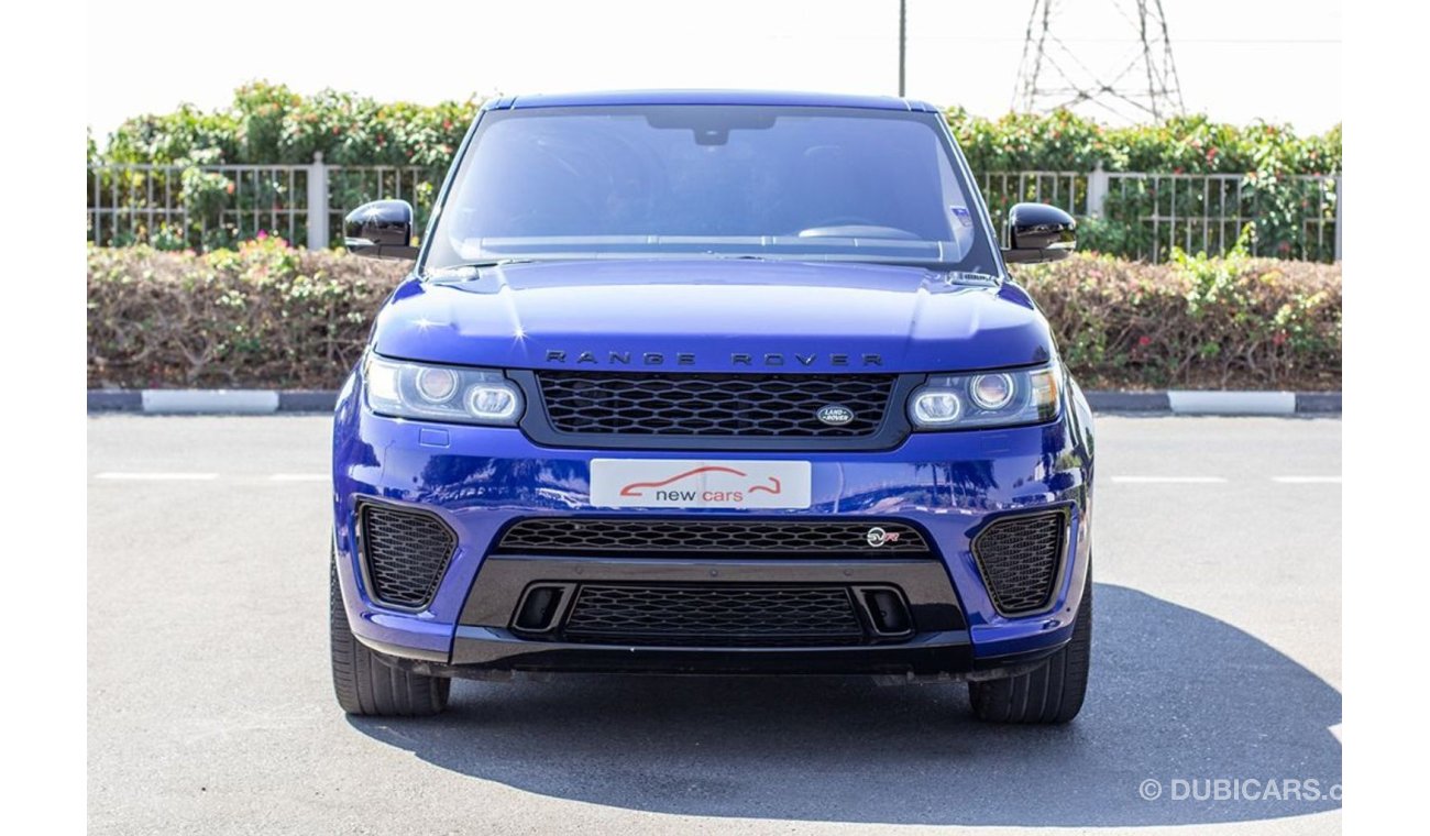 Land Rover Range Rover Sport SVR RANGE ROVER SVR - 2016 - ASSIST AND FACILITY IN DOWN PAYMENT - 4740 AED/MONTHLY - 1 YEAR WARRANTY