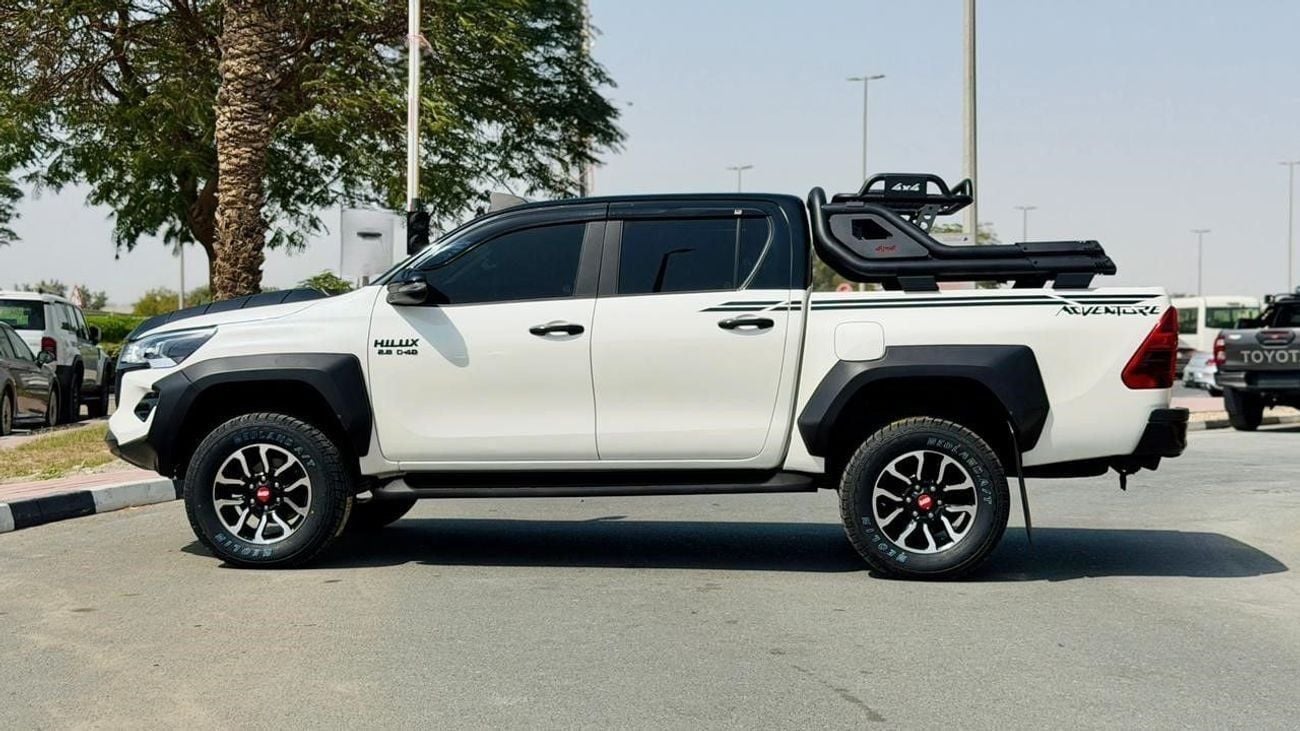 Toyota Hilux 2019| 2.8L DIESEL ENGINE | AT | RHD | GTK 4X4 HEAVY SPORT BAR WITH BASKET | ROOF MOUNTED LED LIGHTS