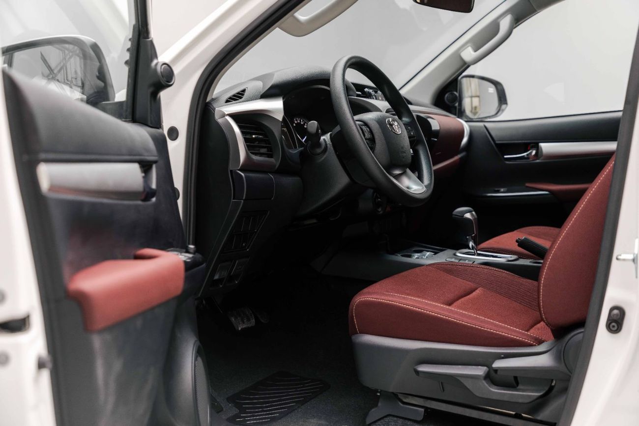 Toyota Hilux Double Cab 2.7L - Super White Inside Red | Export Only